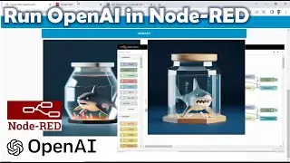 Run OpenAI in Node-RED, text completion and image generation