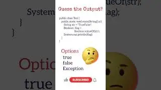 Day 26 | Daily Java interview question | 
