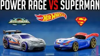 Acceleracers Power Rage vs Superman // Hot Wheels Unleashed