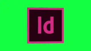 Adobe InDesign Green Screen Logo Loop Chroma Animation