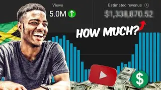 How Much Money Does a Jamaican YouTuber Make With 5,000,000 Views?
