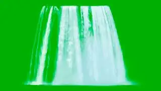 Green screen waterfall | Waterfall | waterfall green screen