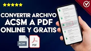 ¿Cómo Convertir un Archivo ACSM a PDF de Forma Online?