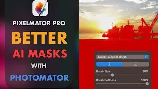 PIXELMATOR PRO: HOW TO GET BETTER AI MASKING WITH PHOTOMATOR