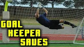 A Day in the Life of a GOALKEEPER - Awesome Saves