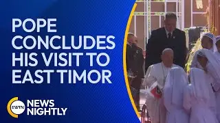 Pope Concludes His Visit to East Timor Where 98% of the Population is Catholic | EWTN News Nightly