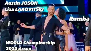 Austin Joson  - Liza Lakovitsky | World Championship 2023 | Rumba | Assen | WDC Amateur Latin