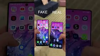 Fake Galaxy S25 Ultra vs Real S25 Ultra! Can You Tell the Difference? 👀🔥 