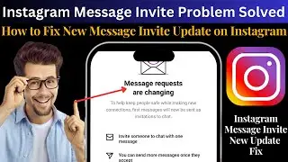 Instagram message invite sent problem | How to solve instagram message invite problem