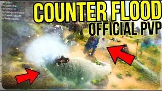 PANIC GANG COUNTER FLOODED US?! - 60GANG vs PG - Ark Official PVP
