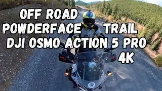 Off Road Powderface Trail Kananaskis Alberta DJI Osmo Action 5 Pro 4K