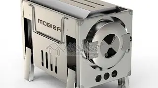Печь Мобиба Дюна 3. Портативная длительного горения