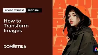 Adobe Express Tutorial: How to Transform Images | Domestika English
