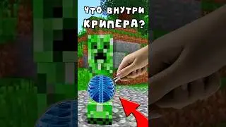 Что ВНУТРИ КРИПЕРА в Майнкрафт? 