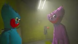 When Kissy Missy and Huggy Wuggy Met (Poppy Playtime Chapter 2)