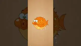 Animal  🐠 Puzzle. Learn the word. #kidsvideos #kidslearning #animalpuzzles #pufferfish