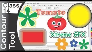 Xtreme GFX : How to use Contour Tool in CorelDraw