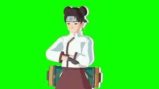 TENTEN - YOU DON'T KNOW ABOUT ME !!! [MMD NARUTO] || GREEEN SCREEN
