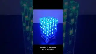 LED cube 