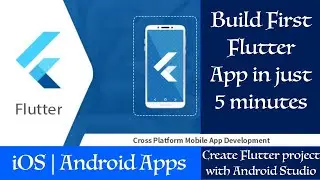 Flutter :- Build first 🔥 Flutter App 🔥 in just 5 minutes, Dart