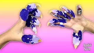 КОГТИ из бумаги на руку. Как сделать такие когти? /