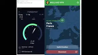 【Mullvad VPN】Review France Speed Test ☑️️️️