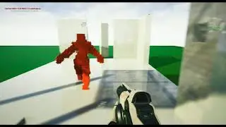 ue4 No Voxel - Scan Skeleta/Static Meshes - all into small cubes