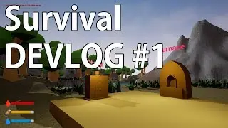 Survival DEVLOG #1 - Crafting, Harvesting, and Item Usage