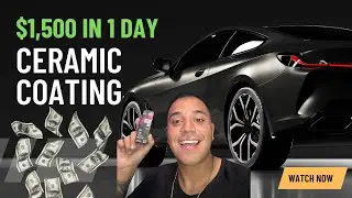This is how you make $1,500 in ONE DAY | Diamond Protech 36 application