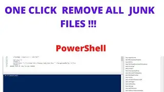 How to CLEAR All Cache in Windows 10 using PowerShell (Script) |  | Laptop Clinic Lecture 08.