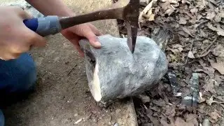 Paleo Prodigy Opens a Geode for Rare Fossils - Crystal Win Fossil FAIL