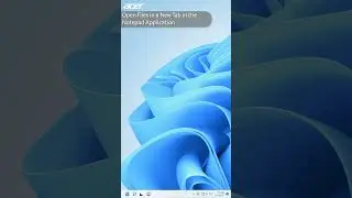How to Open Files in a New Tab in Notepad