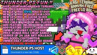 FREE GACHA⁉️ ENAK BET SERVER 🤑 | GROWTOPIA PRIVATE SERVER TERBARU 2024 | GTPS TERBARU 2024 | THUNDER