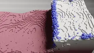 LEGO RIVER  - BLENDER 3D