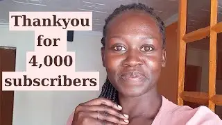 GOOD NEWS!! Thankyou for 4,000 Subscribers | Get To Know Me.