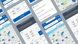 Car Parking APP UI UX Design