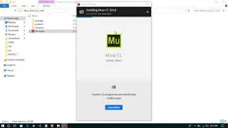 How to install Adobe Muse CC 2018 in Window 10