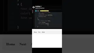 How to make easy nav bar using flex box