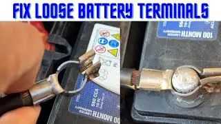 How To Tighten Loose Car Battery Terminals