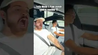 Tesla Model S Plaid Launch Control Reaction *safety hazard*