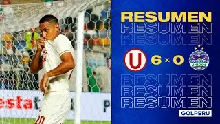 Resumen: Universitario 6-0 Comerciantes Unidos 