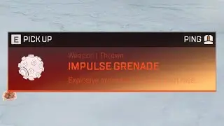 Impulse Grenade In Apex Legends...