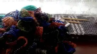 Вязание за октябрь Мои повязушки. вязаные работы 1-часть.В этом видео я с помощником
