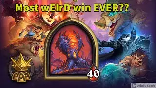 N'zoth with Most Undeserved Win... ever LOL - Hearthstone Battlegrounds
