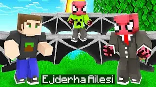 FERİTED'in EJDERHA AİLESİ 🐉 - Minecraft