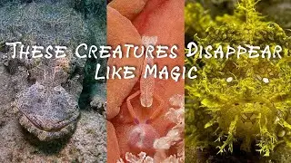 These Creatures Disappear Like Magic 👀