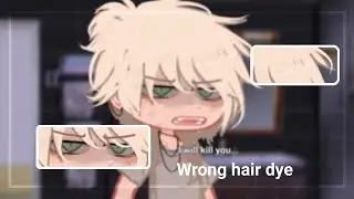 Wrong hair dye💢   Gacha HP AU/UA meme/trend   (Harry and Cedric)    @Moqee_ofc