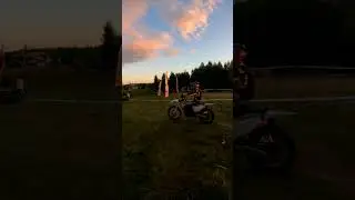 Стадион на закате Путь Бобра 2024 #enduro #hillclimbracing #эндуро #dirtbike #offroad