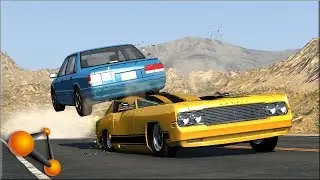 BeamNG Drive Random Vehicle #38 Crash Testing 