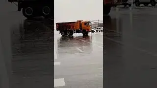 Токийский дрифт на камазе 🚚🌫